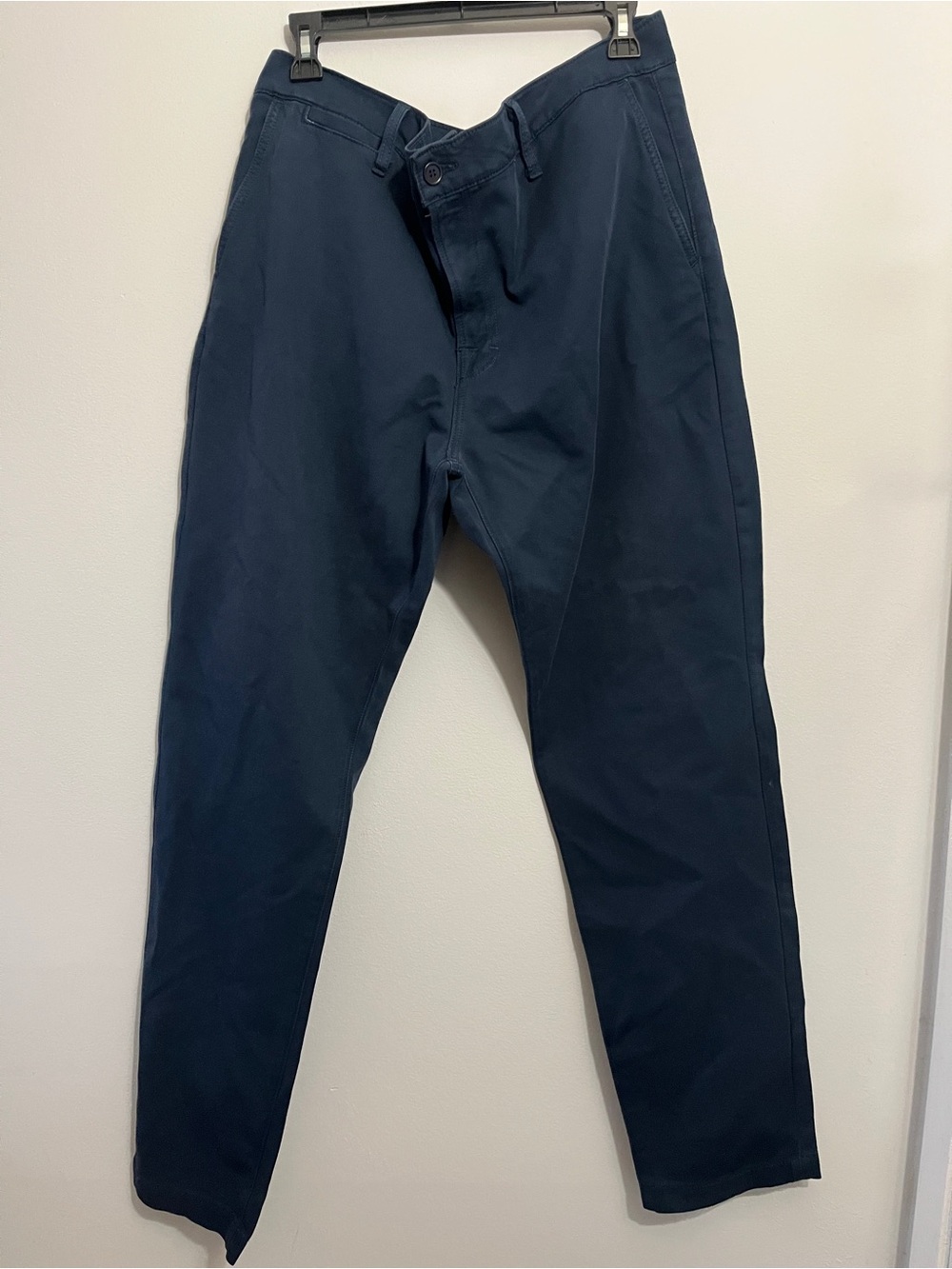 7 For All Mankind Navy Chino Pants Size 38